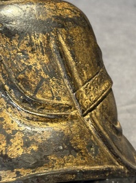 A Chinese bronze Buddha, Ming