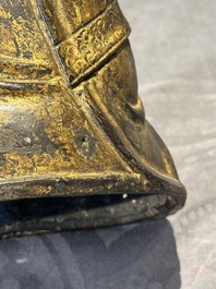 A Chinese bronze Buddha, Ming