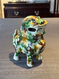 A Chinese sancai 'luduan' censer, Kangxi
