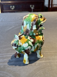 A Chinese sancai 'luduan' censer, Kangxi
