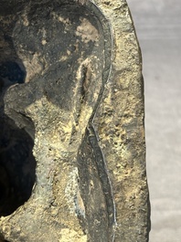 A Chinese bronze Buddha, Ming