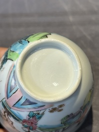 A fine Chinese famille rose 'Xi Xiang Ji' cup, Yongzheng