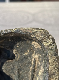 A Chinese bronze Buddha, Ming