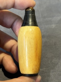 A group of six various Chinese snuff bottles, 19/20th C.