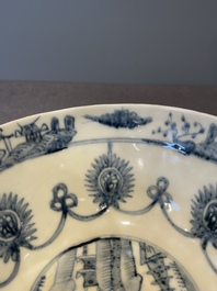 A collection of ten Chinese blue and white bowls, Ming