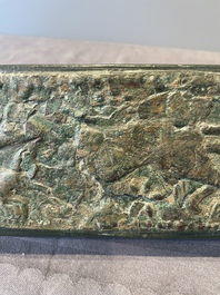 A group of seven bronze and pottery objects, Syria, Persia, and Luristan, 3rd C. and earlier
