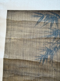 Follower of Su Hanchen 蘇漢臣 (1094-1172): 'Knick-knack peddler', ink and colour on silk, Qing or later