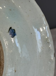 A polychrome Iznik 'saz leaf' dish, Turkey, 17th C.