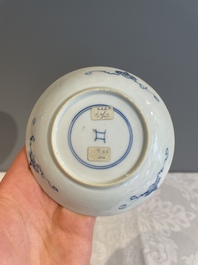 A varied collection of 34 pieces of Chinese porcelain, Kangxi and later