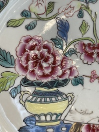 A varied collection of 34 pieces of Chinese porcelain, Kangxi and later