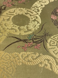 Chinese school: 'Album with eight various works', ink and colour on paper, 20th C.