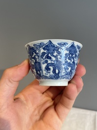 A varied collection of 34 pieces of Chinese porcelain, Kangxi and later