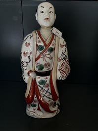 A Japanese Imari figure of a Bijin, Edo, 1st half 18th C.