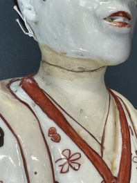 A Japanese Imari figure of a Bijin, Edo, 1st half 18th C.
