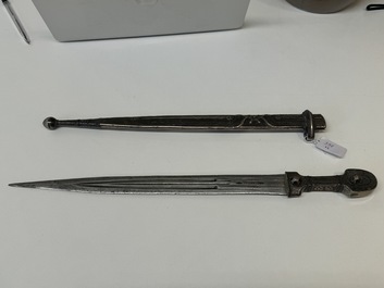 A varied collection of Russian and Spanish blades and weapons, 18/19th C.