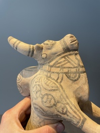 A varied collection of four terracotta animal sculptures and two bowls, Indus Valley, Iran, Pakistan and Afghanistan, 29th/3rd C. B.C.