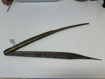 A varied collection of Russian and Spanish blades and weapons, 18/19th C.