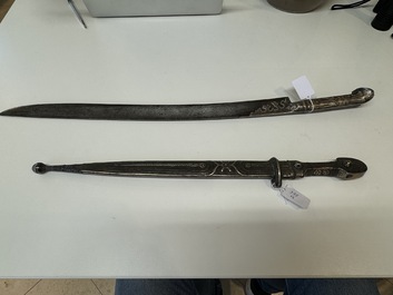 A varied collection of Russian and Spanish blades and weapons, 18/19th C.