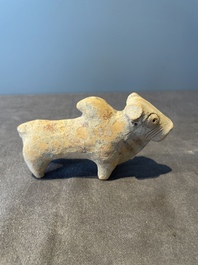 A varied collection of four terracotta animal sculptures and two bowls, Indus Valley, Iran, Pakistan and Afghanistan, 29th/3rd C. B.C.