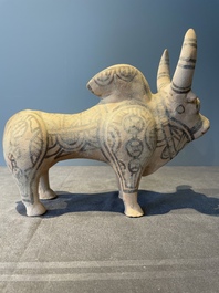 A varied collection of four terracotta animal sculptures and two bowls, Indus Valley, Iran, Pakistan and Afghanistan, 29th/3rd C. B.C.