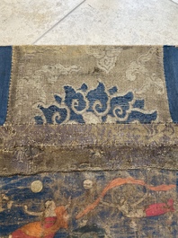 A thangka depicting Bhaisajyaguru, Tibet, 15/16th C.