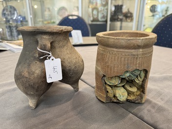 A varied collection of archaeological objects, China and Thailand, Qing and earlier