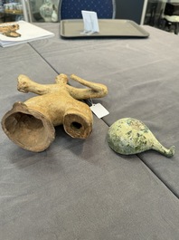 A varied collection of archaeological objects, China and Thailand, Qing and earlier