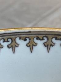 A Chinese famille rose 'mandarin subject' bowl, Qianlong