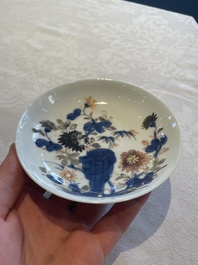 A set of six Chinese Imari-style cups and saucers from the Nanking cargo, Qianlong