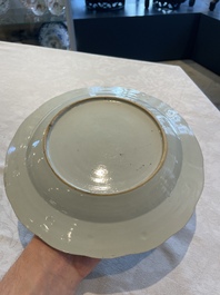 A collection of 22 Chinese famille rose and Imari-style plates, 18th C.