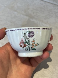A varied collection of Chinese famille rose teawares, Yongzheng/Qianlong