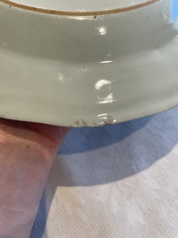 A collection of 22 Chinese famille rose and Imari-style plates, 18th C.