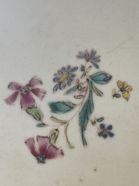 A Chinese famille rose 'mandarin subject' bowl, Qianlong