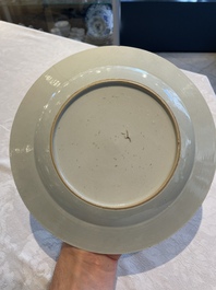 A collection of 22 Chinese famille rose and Imari-style plates, 18th C.