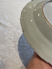 A collection of 22 Chinese famille rose and Imari-style plates, 18th C.
