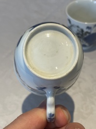 A set of six Chinese Imari-style cups and saucers from the Nanking cargo, Qianlong