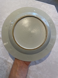 A collection of 22 Chinese famille rose and Imari-style plates, 18th C.