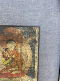 A thangka depicting Lama, Tibet, 18/19th C.
