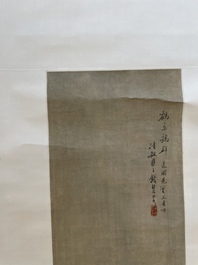 Qian Huian 錢慧安 (1833-1911): 'Playing boys', ink and colour on silk, 19/20th C.