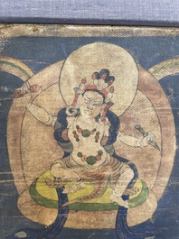 A thangka depicting Lama, Tibet, 18/19th C.