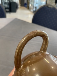 Two Chinese famille rose teapots and a bowl, Qianlong
