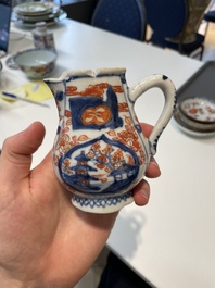 A varied collection of fourteen Chinese Imari-style wares, Kangxi/Qianlong