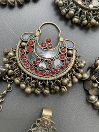 A varied collection of jewellery and accessories, Afghanistan, India, Pakistan, and Yemen, 19th C.
