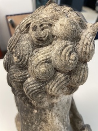 A Chinese architectural pottery tile of a 'non-Han' figure, Song/Jin