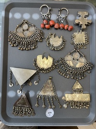 A varied collection of jewellery and accessories, Afghanistan, India, Pakistan, and Yemen, 19th C.