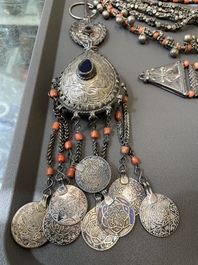 A varied collection of jewellery and accessories, Afghanistan, India, Pakistan, and Yemen, 19th C.