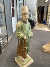 Five various Chinese terracotta figures, Northern Wei/Sui/Ming