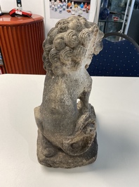 A Chinese architectural pottery tile of a 'non-Han' figure, Song/Jin