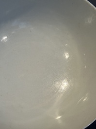 A Chinese blue and white 'Bleu de Hue' bowl for the Vietnamese market, Nhat mark for the Tu Duc emperor, 1847-1883