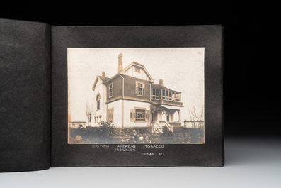A photo album with the architectural inventory of the German enclave in Jinan (Tsinan Fou - Kai Fengou), 20th C.
